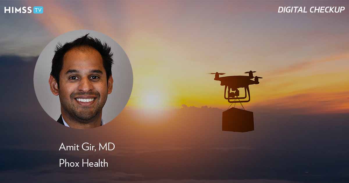 Amit Gir, Phox Health Amit Gir, Phox Health_Delivery drone Photo by sompong_tom/iStock/Getty Images Plus