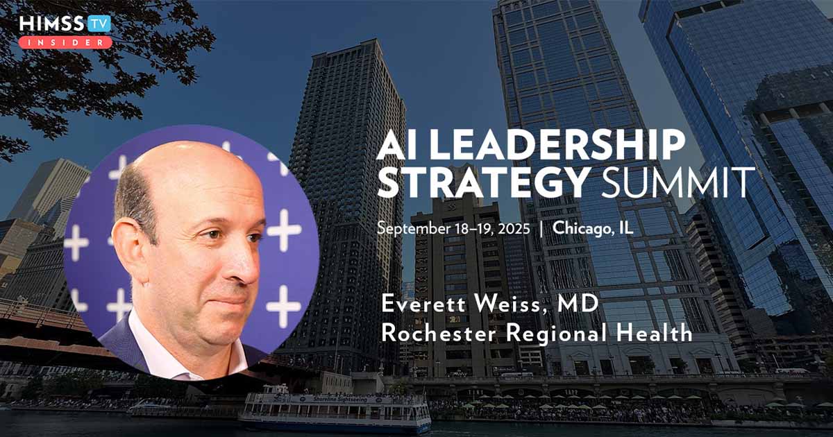 Dr. Everett Weiss, Rochester Regional Health Dr. Everett Weiss, Rochester Regional Health_AI Leadership Strategy Summit 2025