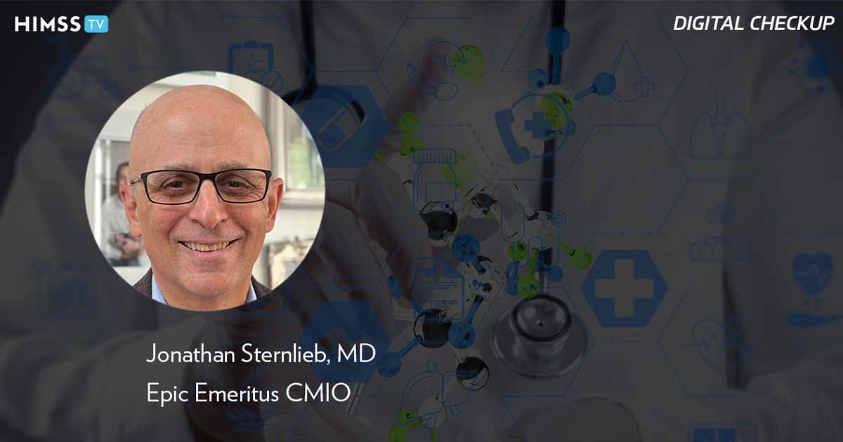 Dr. Jonathan M. Sternlieb, an Epic Emeritus CMIO Dr. Jonathan M. Sternlieb, an Epic Emeritus CMIO_Doctor with health IT icons Photo by everythingpossible/iStock/Getty Images Plus