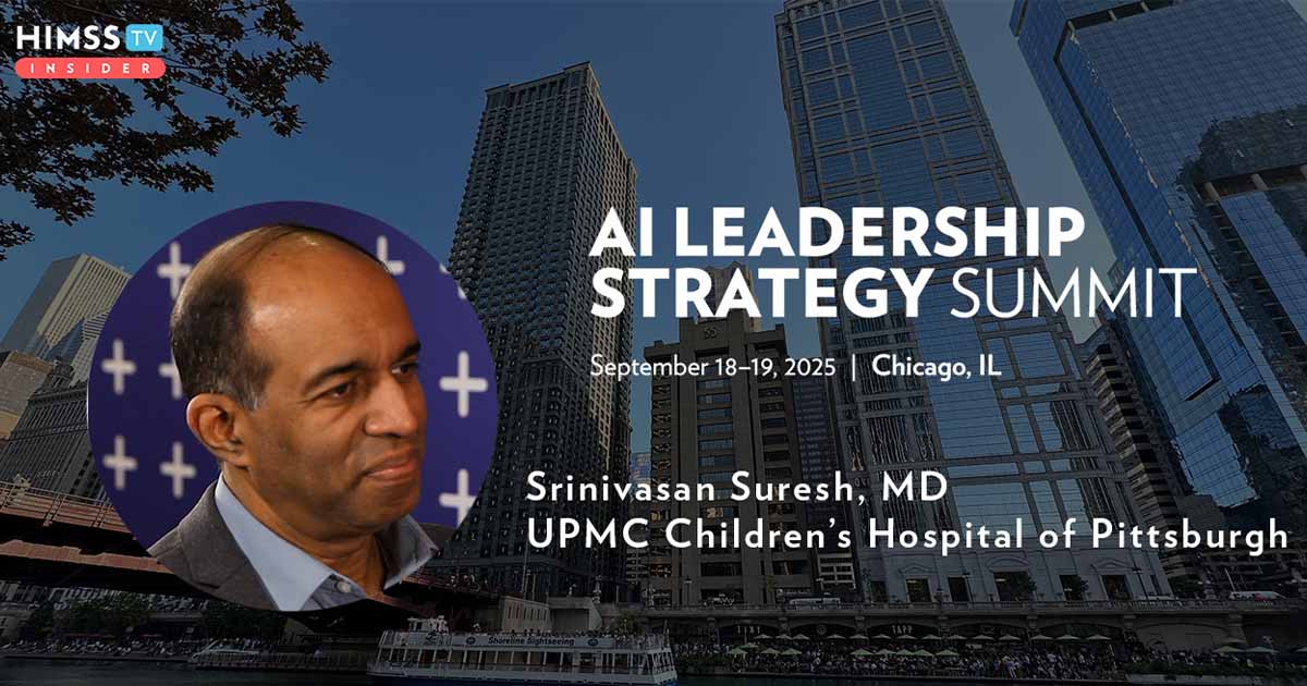 Dr. Srinivasan Suresh, UPMC Children's Hospital of Pittsburgh Dr. Srinivasan Suresh, UPMC Children's Hospital of Pittsburgh_AI Leadership Strategy Summit 2025