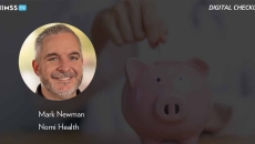 Mark Newman, Nomi Health_Doctor holding piggybank Photo by Panuwat Dangsungnoen/iStock/Getty Images Plus Mark Newman, Nomi Health_Doctor holding piggybank Photo by Panuwat Dangsungnoen/iStock/Getty Images Plus