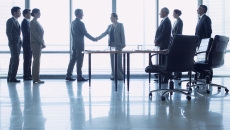 Executives in conference  Executives in conference