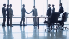 Executives in a conference  Executives in a conference