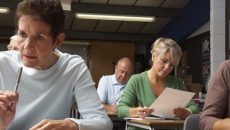 Students in a classroom Students in a classroom