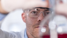 Technician working in a lab