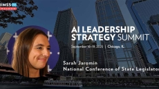Sarah Jaromin, National Conference of State Legislatures_AI Leadership Strategy Summit 2025