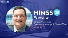 Benjamin C. Gonzales, operations manager of virtual care for behavioral health at Geisinger Benjamin C. Gonzales, operations manager of virtual care for behavioral health at Geisinger