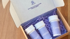 A box containing Cerebral prescriptions that reads "Let's take your first step toward recovery, together."P A box containing Cerebral prescriptions that reads "Let's take your first step toward recovery, together."
