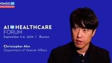 Christopher Ahn at the U.S. Department of Veteran Affairs_AI in Healthcare Forum 2024 Christopher Ahn at the U.S. Department of Veteran Affairs_AI in Healthcare Forum 2024