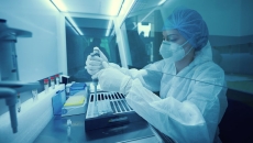 Scientist in a laboratory Scientist in a laboratory