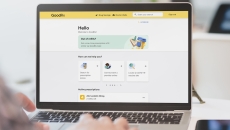 A person using GoodRx on a desktop. A person using GoodRx on a desktop.