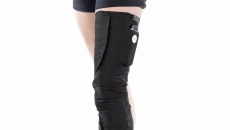 A close up of a person wearing the Cionic Neural Sleeve A close up of a person wearing the Cionic Neural Sleeve