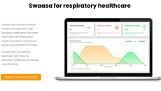 A desktop view of Swaasa AI platform by Salcit Technologies