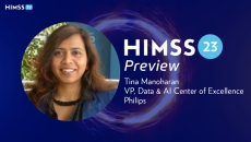 Tina Manoharan, VP of the Data and AI Center of Excellence at Philips Tina Manoharan, VP of the Data and AI Center of Excellence at Philips