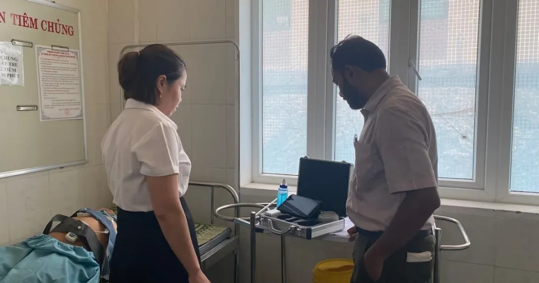 A demonstration of an AI-powered pregnancy monitoring solution provided by Doto Health A demonstration of an AI-powered pregnancy monitoring solution provided by Doto Health