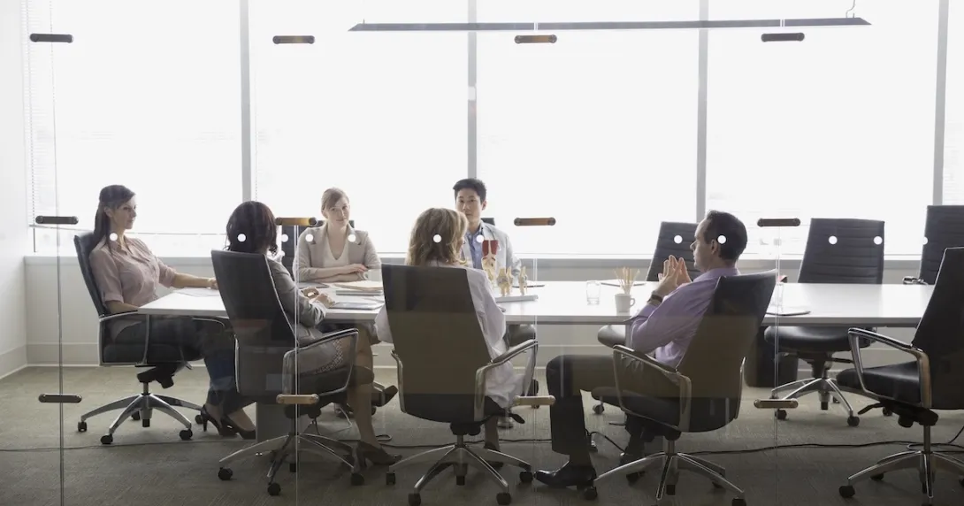 Executives in a conference Executives in a conference