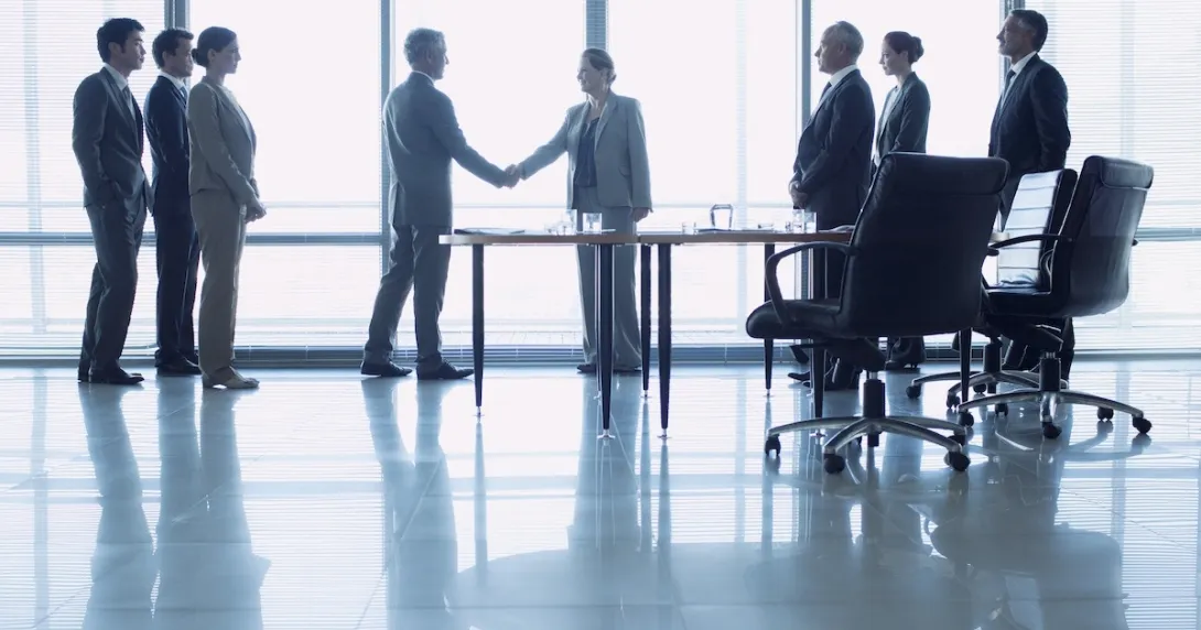 Executives in a conference Executives in a conference