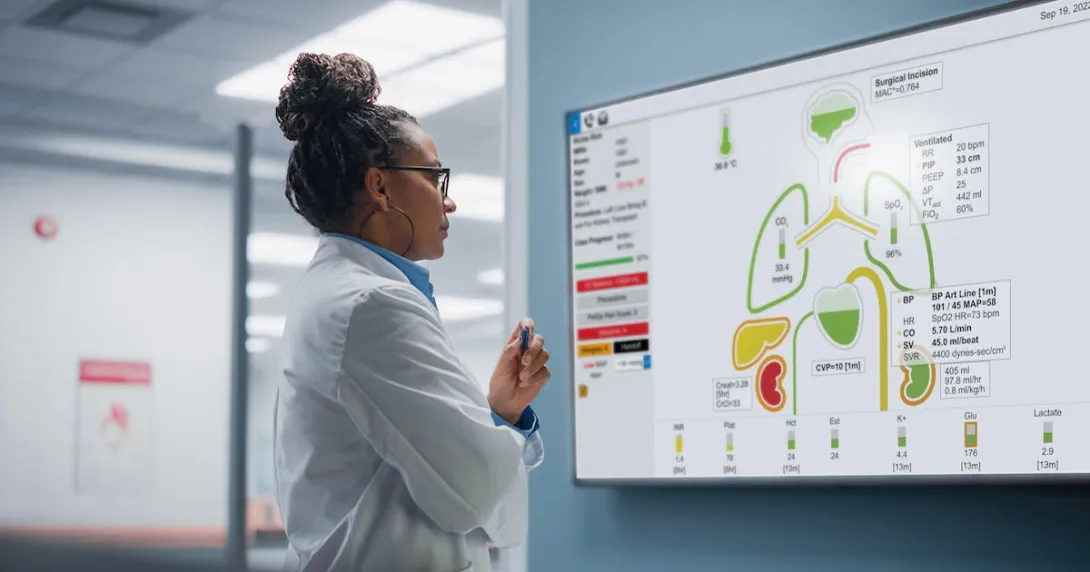 Person at a whiteboard