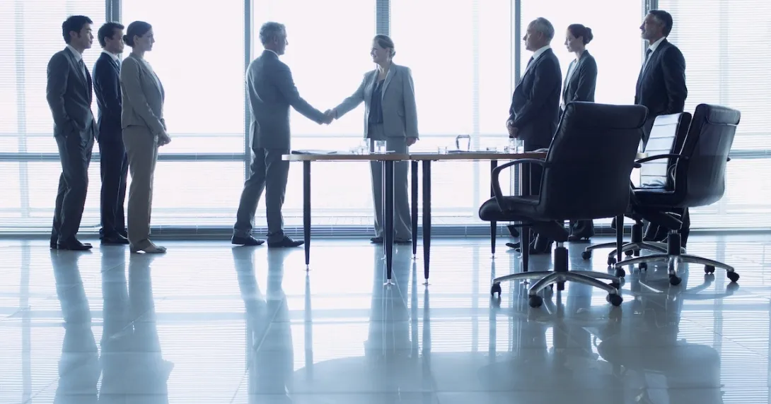 Executives in a conference Executives in a conference