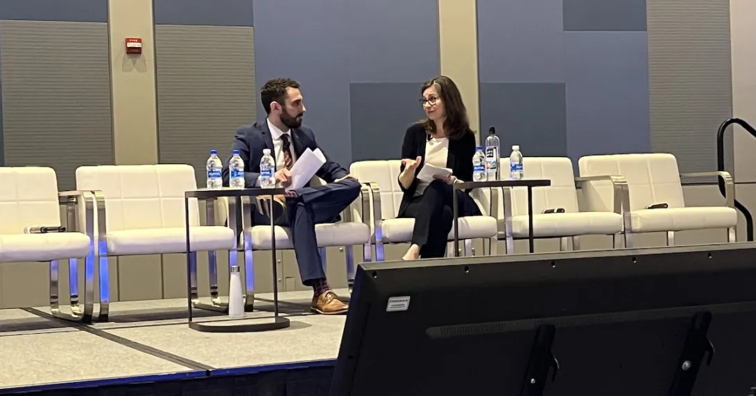 Moderator David Gray and Jodi Daniel Moderator David Gray and Jodi Daniel