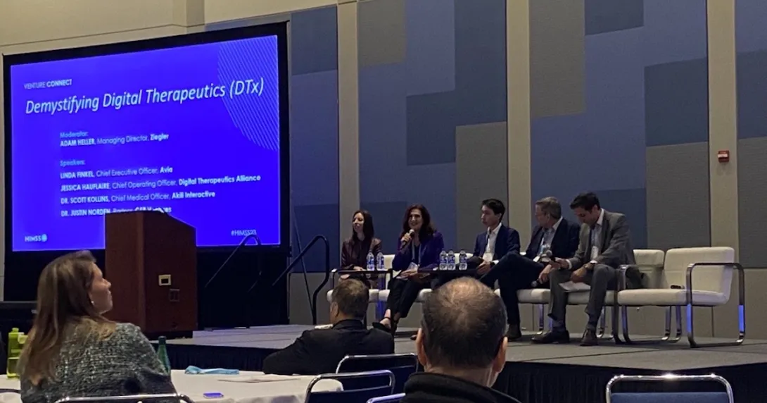 Venture Connect panel at HIMSS23 Venture Connect panel at HIMSS23