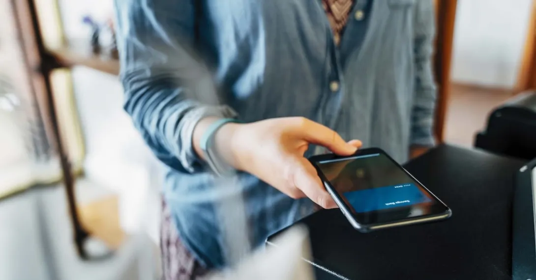 Person using their phone