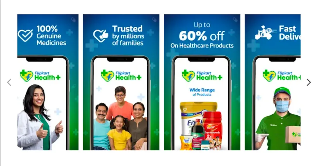 Flipkart Health+ on Android