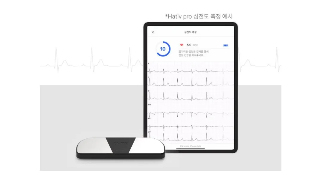 VUNO Hativ Pro personal ECG device
