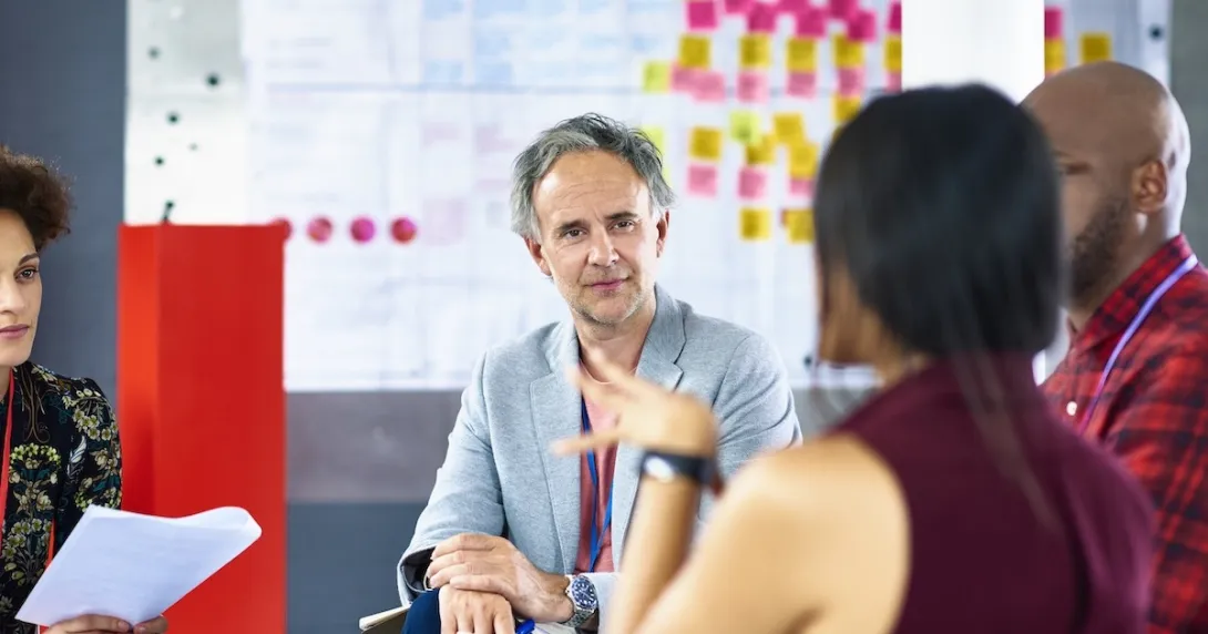 Business professionals in conference Business professionals in conference