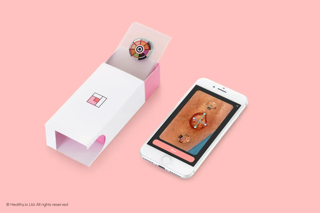 An app which supports smartphones and tablets to accurately scan wounds and share images securely has been rolled out by NHS Wales, allowing clinical staff to assess and monitor wound healing remotely. NHS Wales, healthy.io, wound management