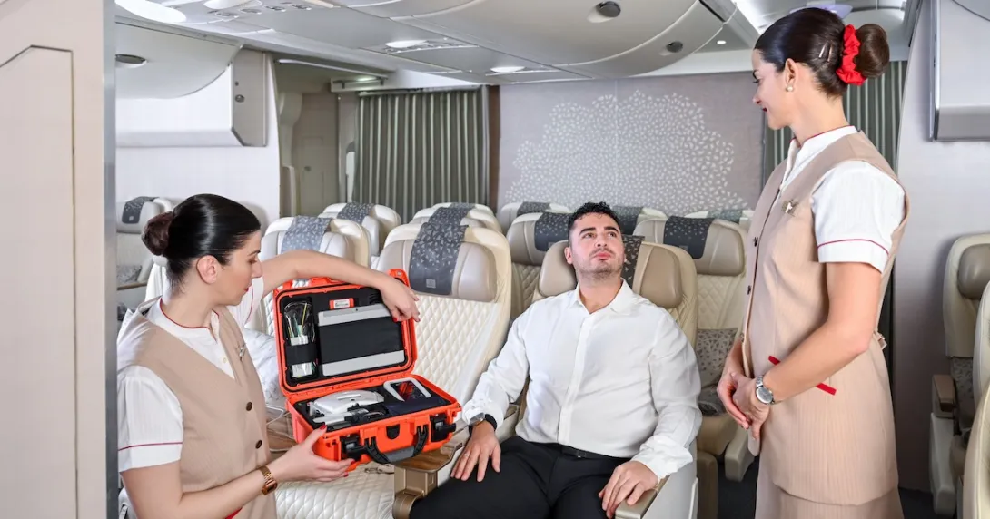 Inflight telehealth station Inflight telehealth station