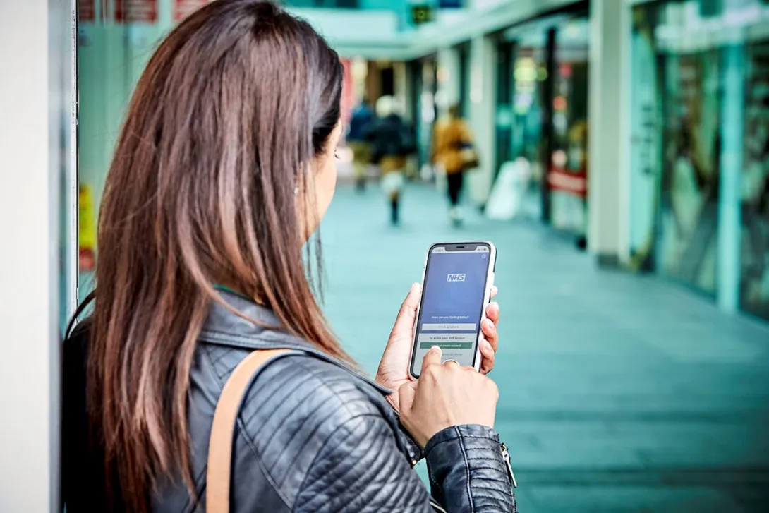Service users soared with the launch of the NHS COVID Pass in May. NHS login, COVID-19, apps, wellbeing, NHS App, NHS Digital, NHSX