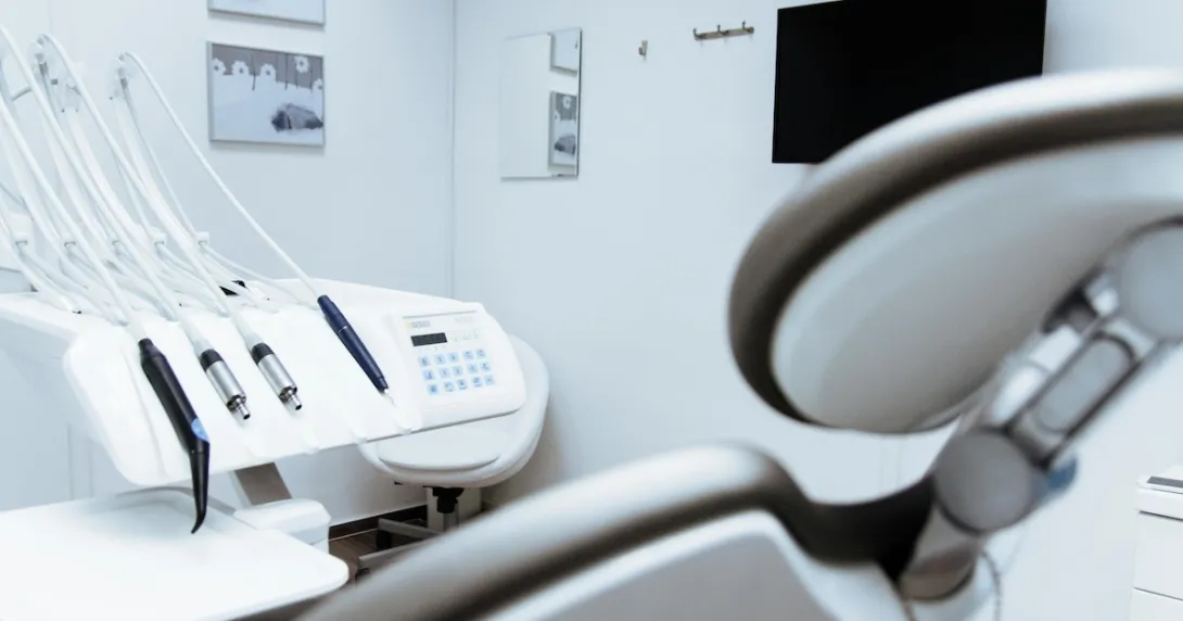 Equipment setup in a dental clinic Equipment setup in a dental clinic