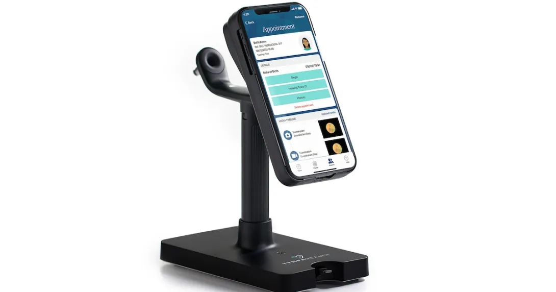 TympaHealth's hearing assessment device TympaHealth's hearing assessment device